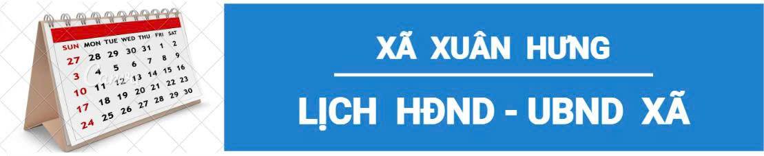 Lịch HĐND-UBND xã