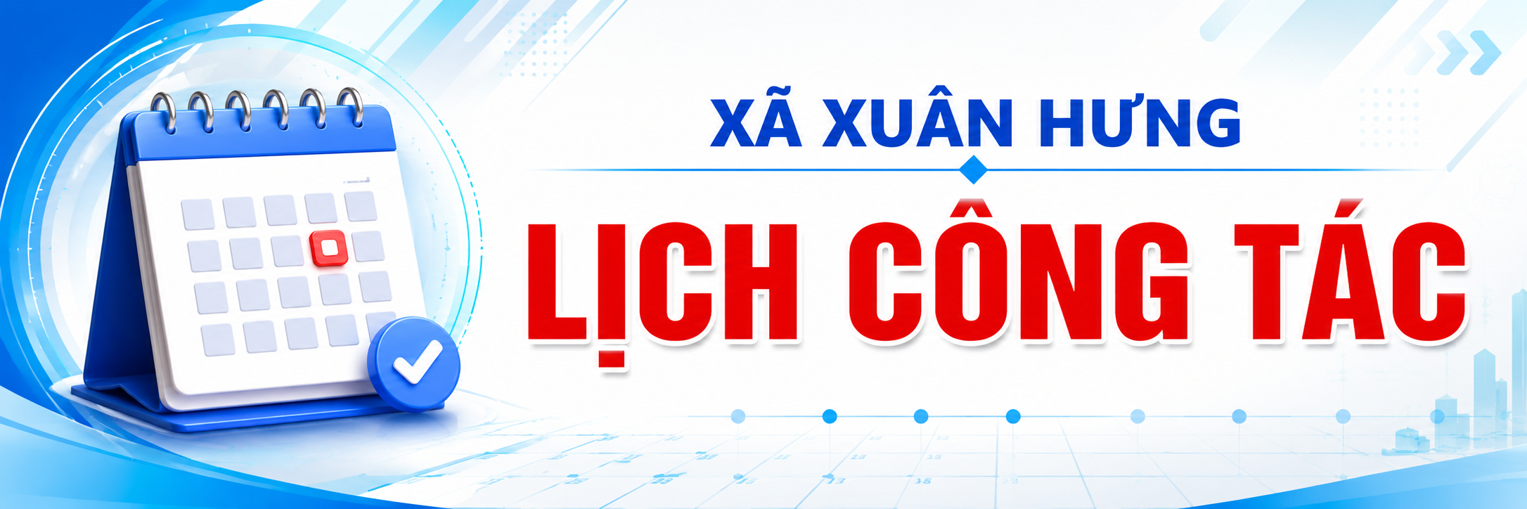 Lịch công tác